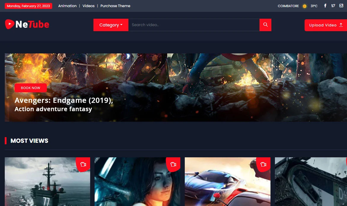 Magazine WordPress Theme