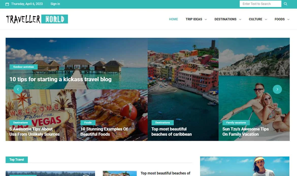 Website Bootstrap Theme