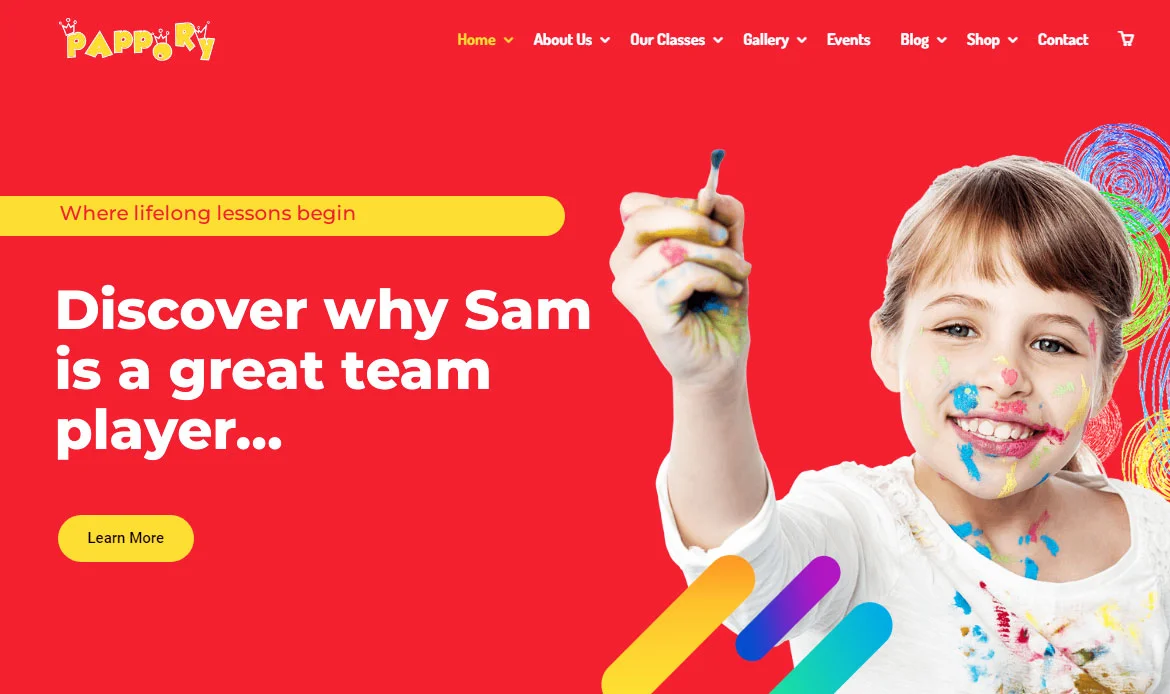 Pappory highly Customizable WordPress Theme