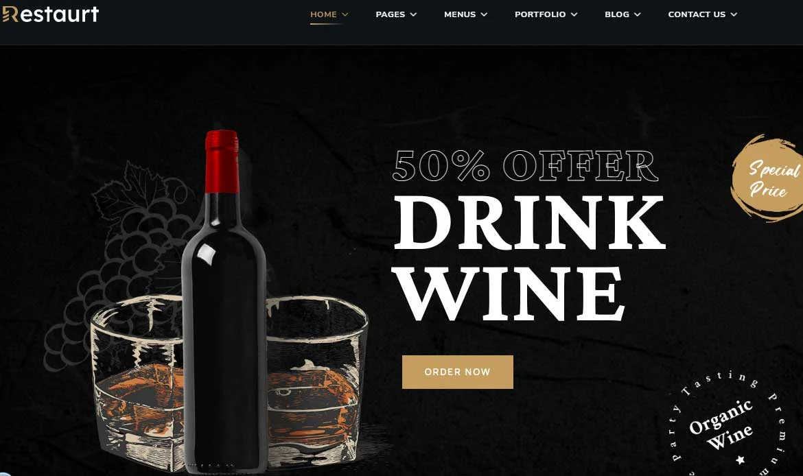 Bootstrap WordPress Template