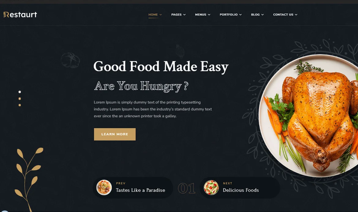 Highly Customizable Website Theme