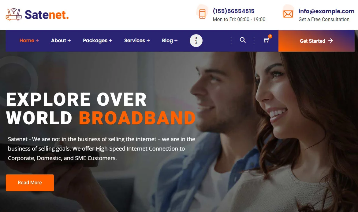 IT Company WordPress Template
