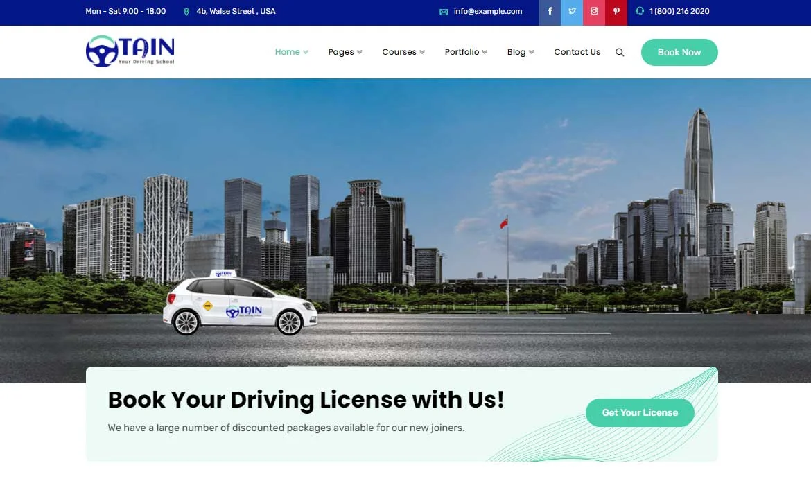 Creative WordPress Theme