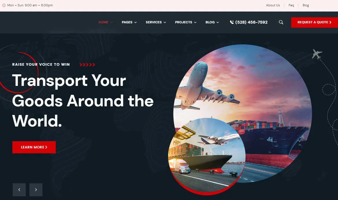 Tranzkart mobile friendlyTheme for Website
