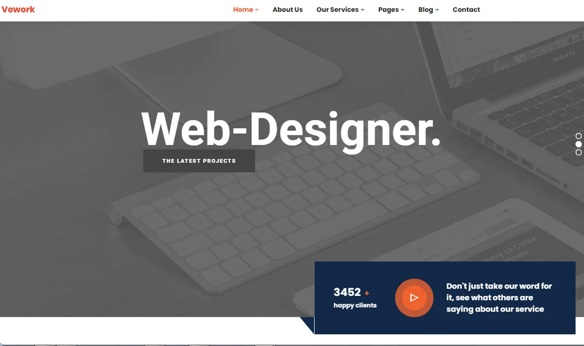 Vework Business Theme