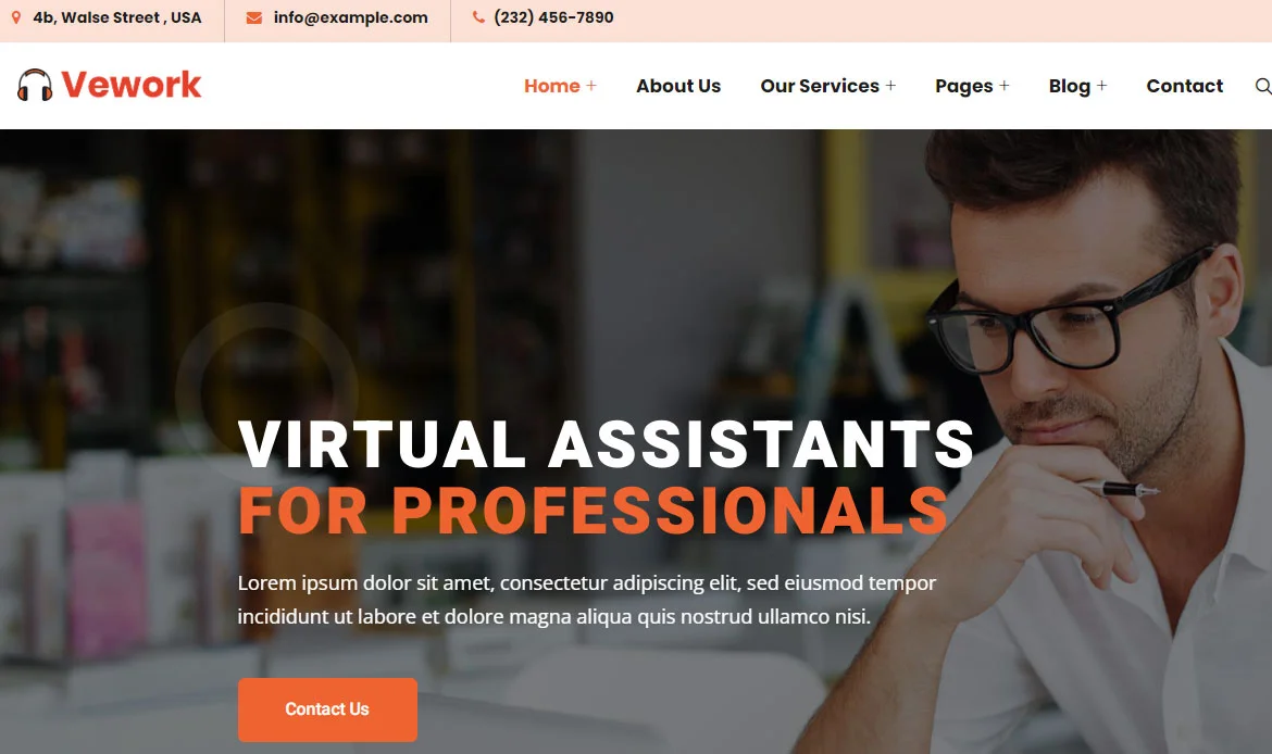 Consulting Website Template