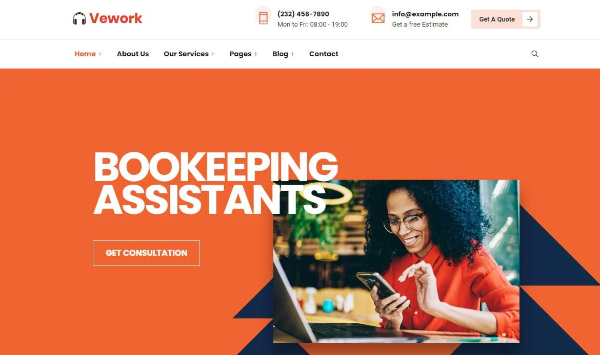 Vework IT Company Website