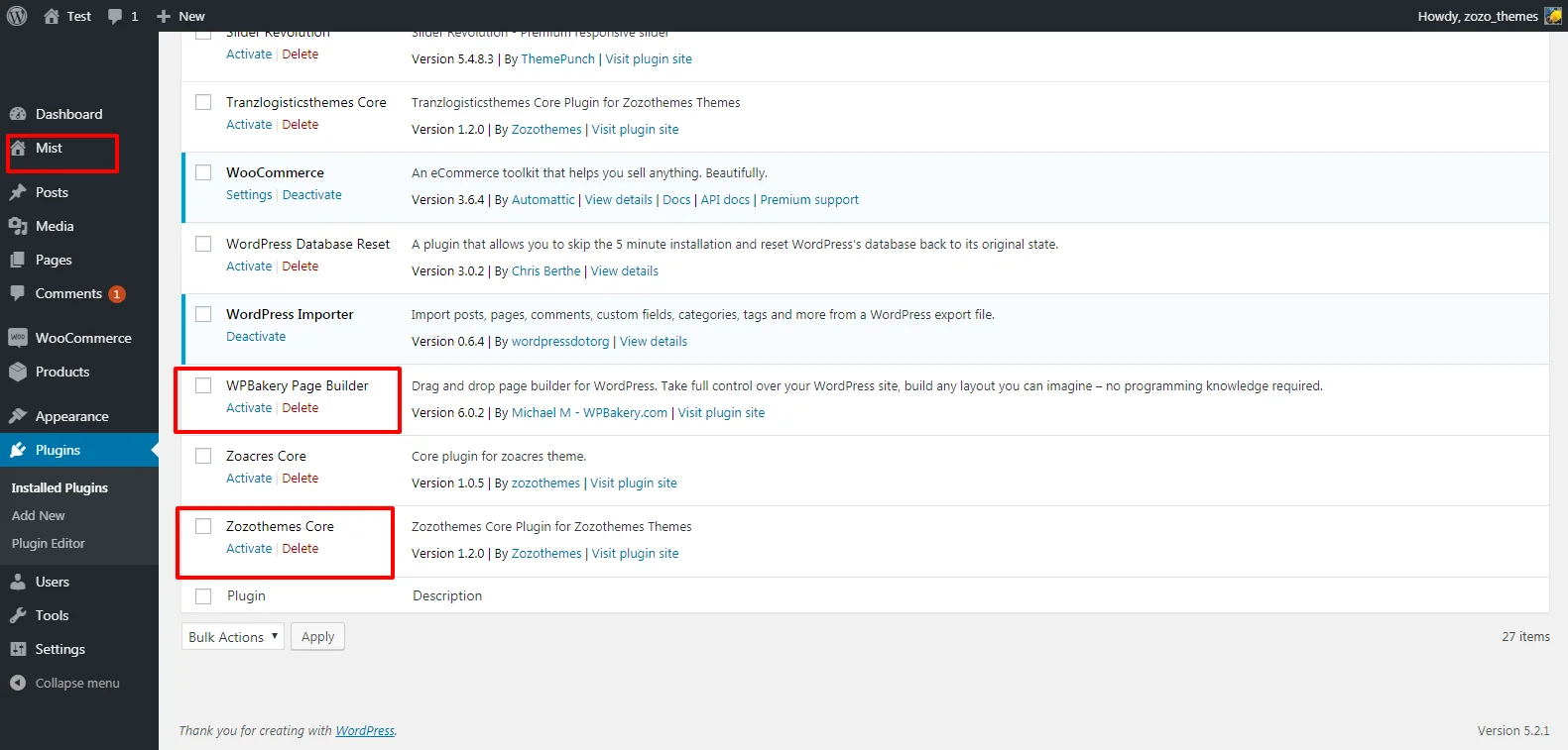 WPBakery builder upgrade WordPress themes