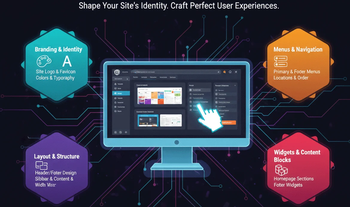 WordPress Customizer Branding and Layout