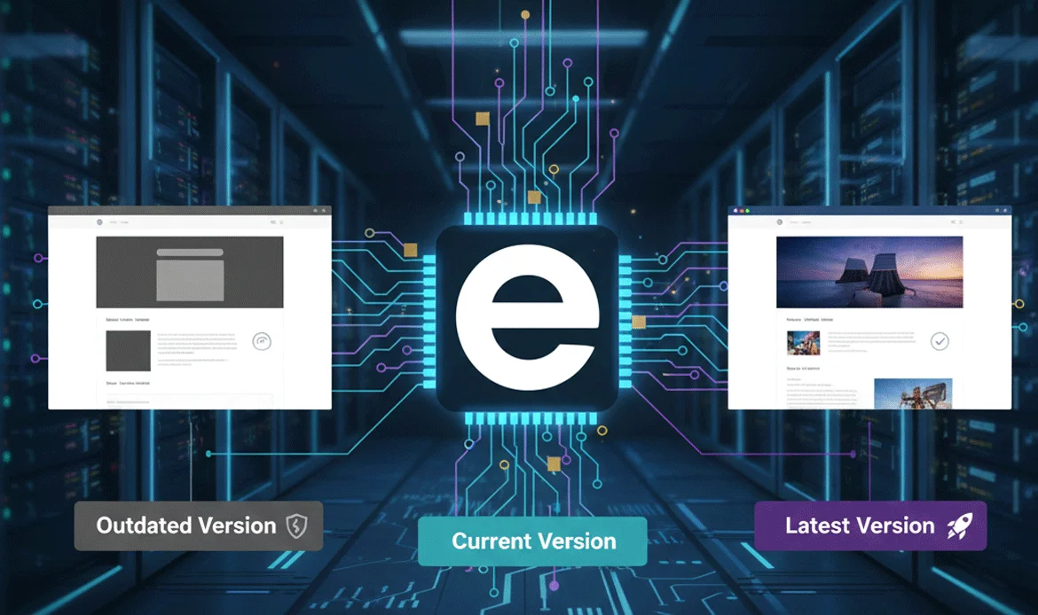 Keep Elementor updated for better performance