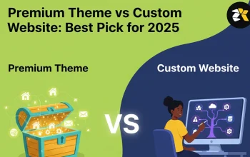 Premium Themes vs Custom website: Best Pick for 2025 Copy