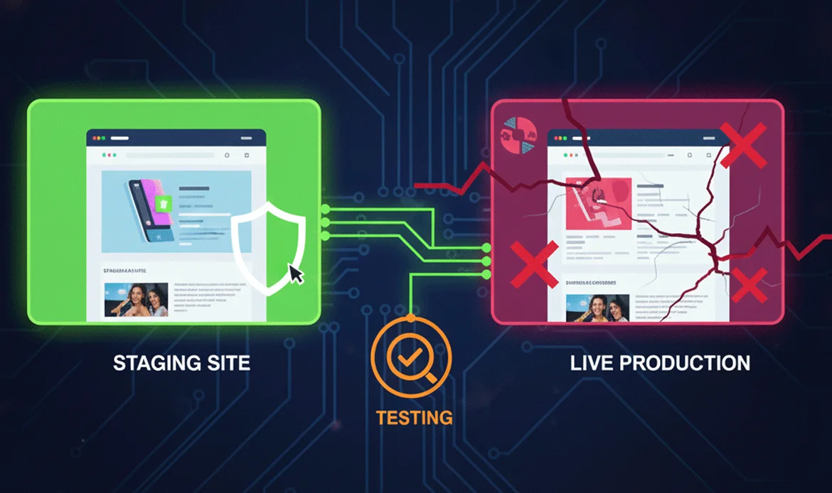 CSS Changes in a Staging Environment