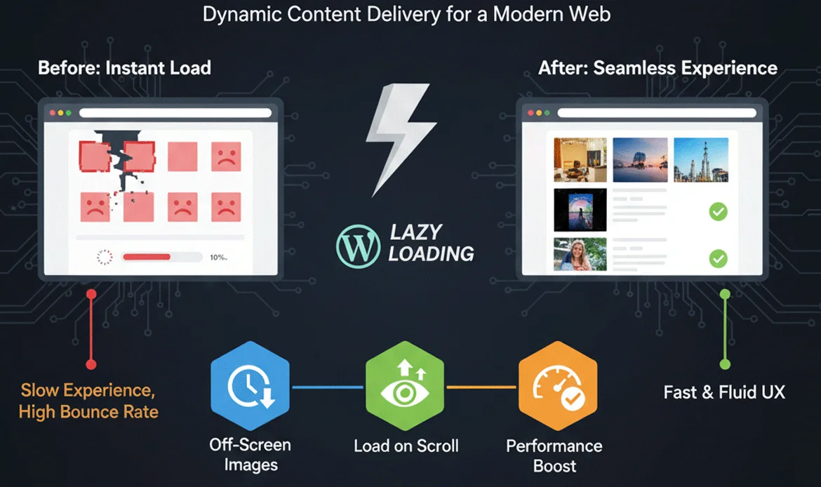 Lazy Loading for Faster Loading