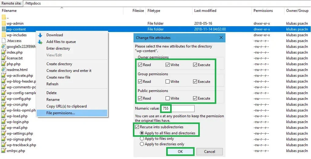 Secure File Permissions