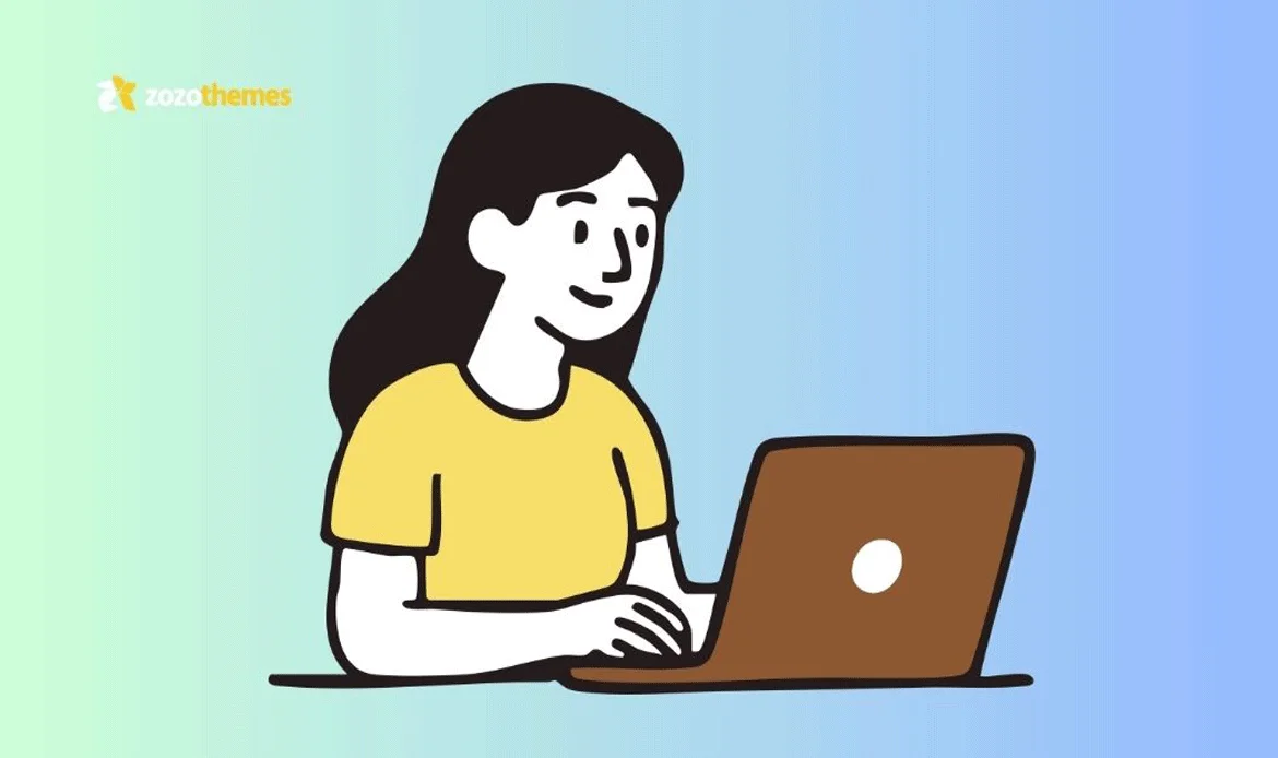 clean landing page structure