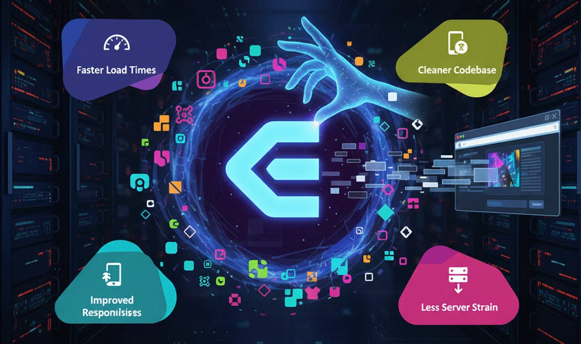reduce heavy elementor widgets for faster performance