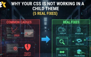 Why Your CSS Is Not Working in a Child Theme (5 Real Fixes)