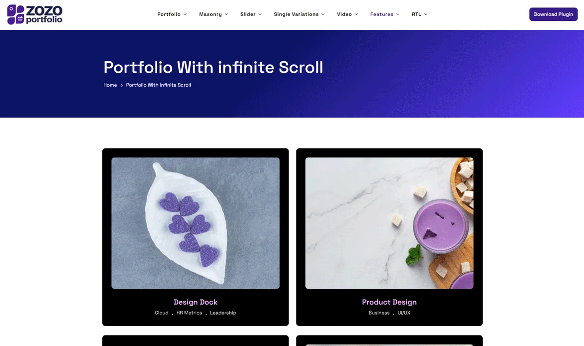ajax-pagination-load-more-infinite-scroll-zozo-portfolio-wordpress-plugin