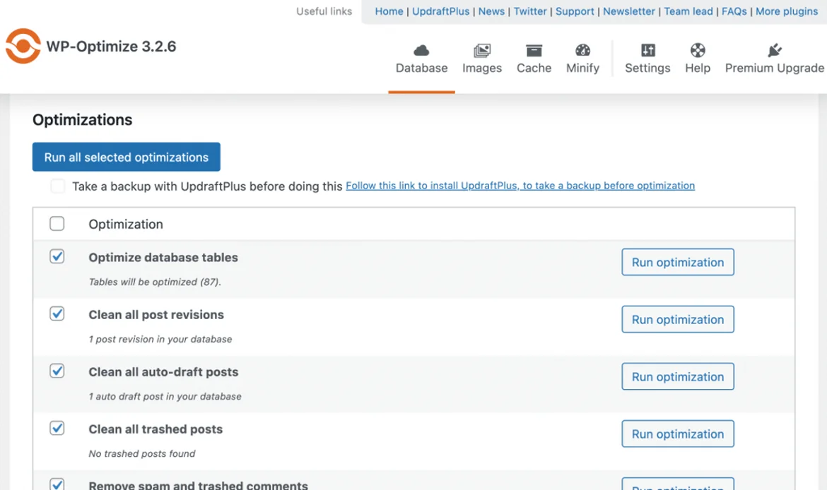 optimize-database-tables