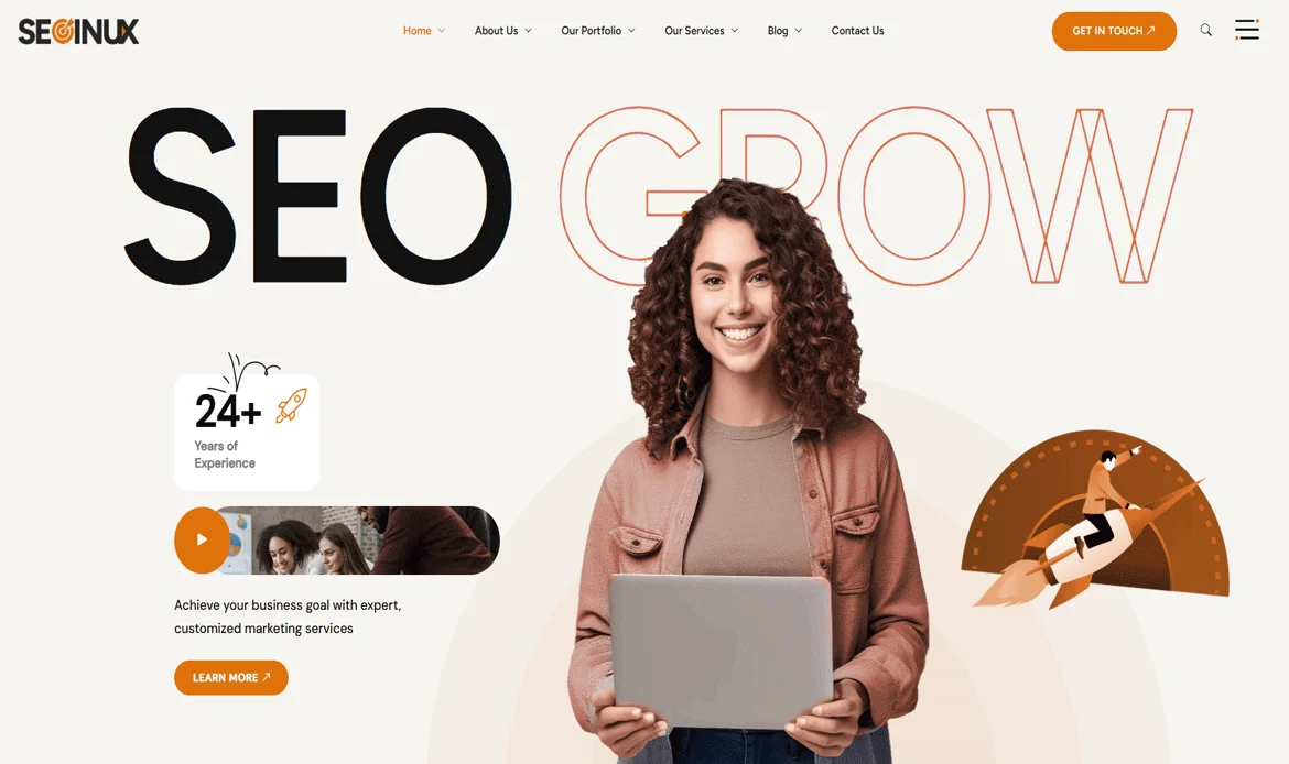 seoinux digital marketing agency high converting WordPress themes