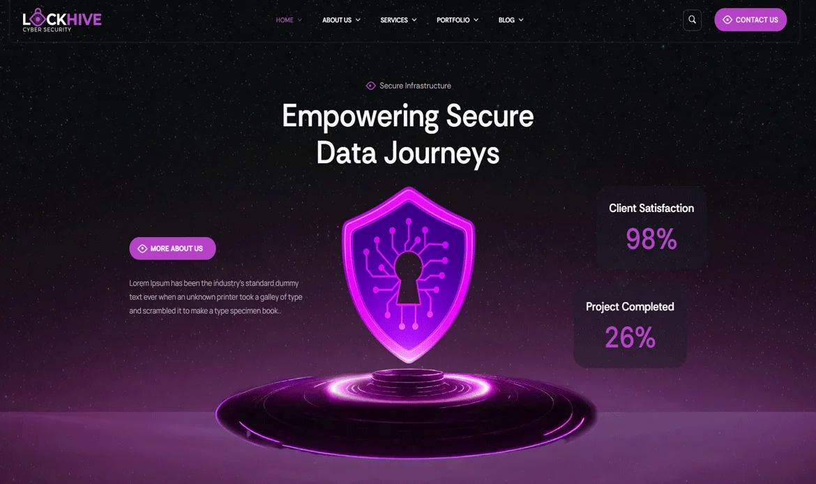 security-and-production-wordpress-theme