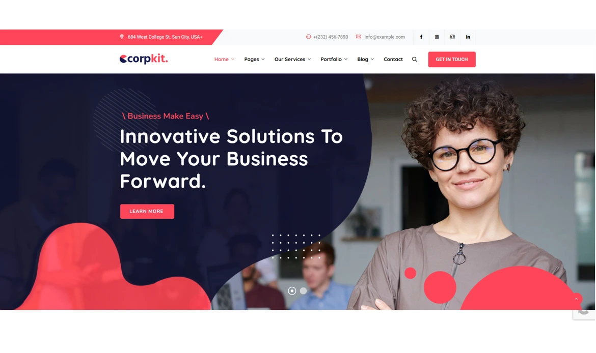 Consulting WordPress Theme