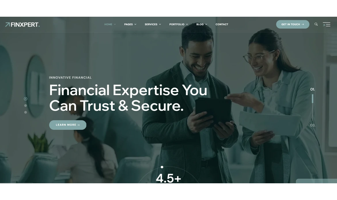 Finance WordPress Theme