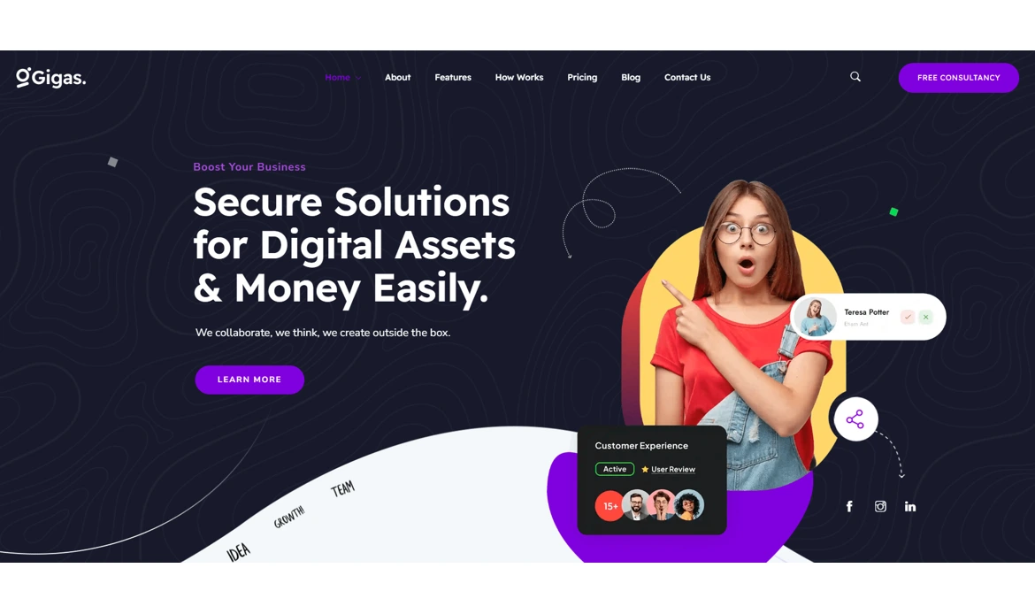 Startup WordPress Theme