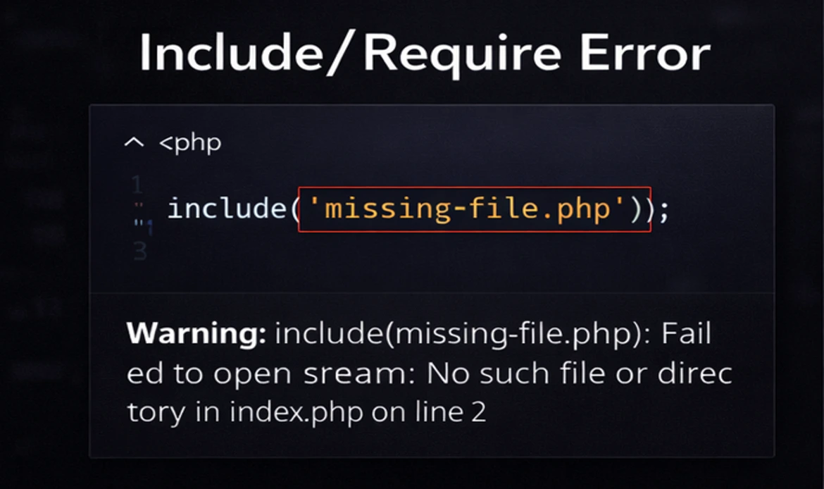 Common PHP Errors and Solutions (With Examples & Fixes)