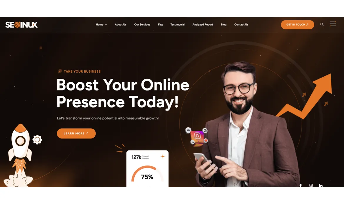 SEO Agency WordPress Theme