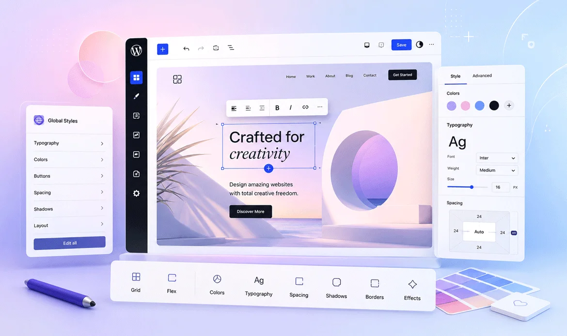 wordpress 7 designer workflow