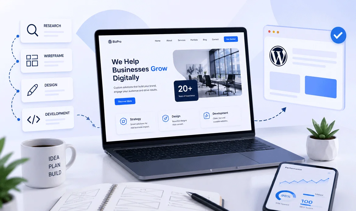 ai wordpress development example