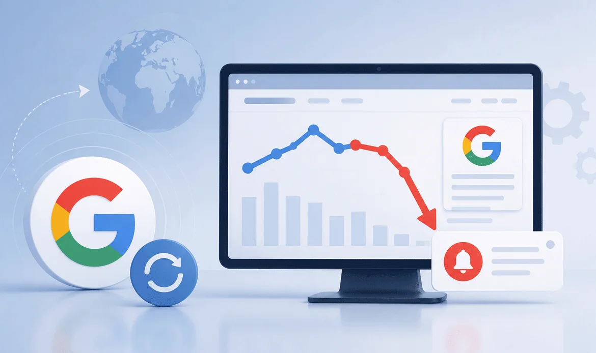 why blog posts lose traffic rankings