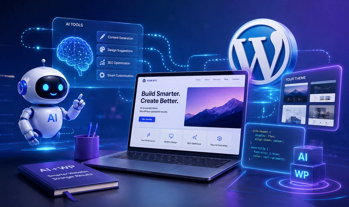 wordpress ai website development integration