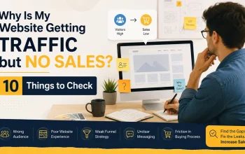 Why Is My Website Getting Traffic but No Sales? 10 Things to Check