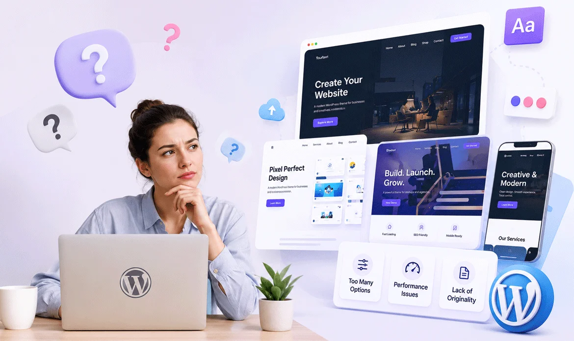 wordpress theme concerns
