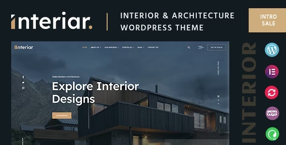 Interiar-Interior Design WordPress Theme-preview
