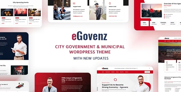 eGovenz – City Government WordPress Theme
