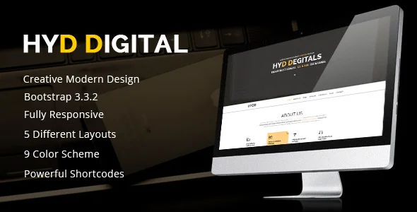 HYD – Multi-Purpose One Page Template