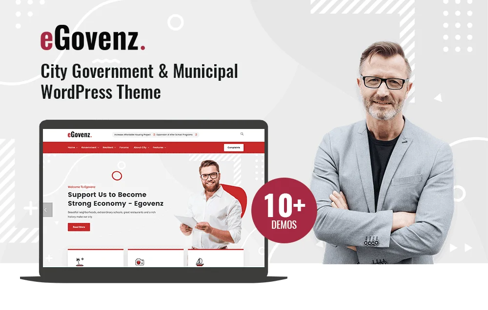2020 best City Government WordPress Theme