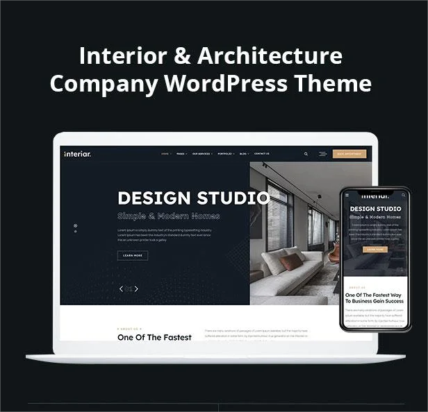 Interior & Architectural WordPress Theme Demos