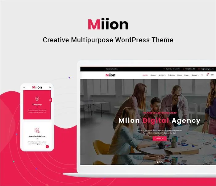 Pre-build page for Multi-Purpose WordPress Theme