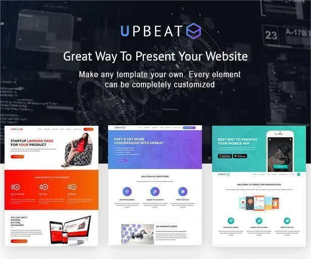 Multiple home Variation demo pages for Landing Page WordPress Theme