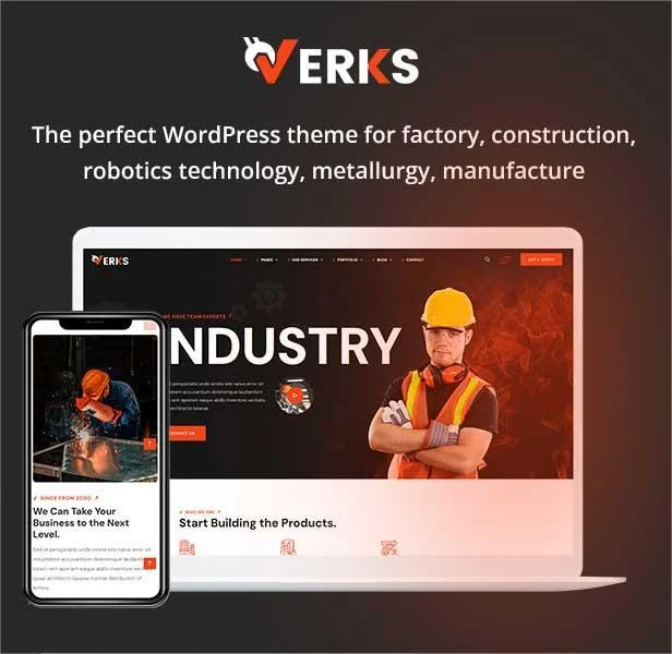 Factory WordPress Template