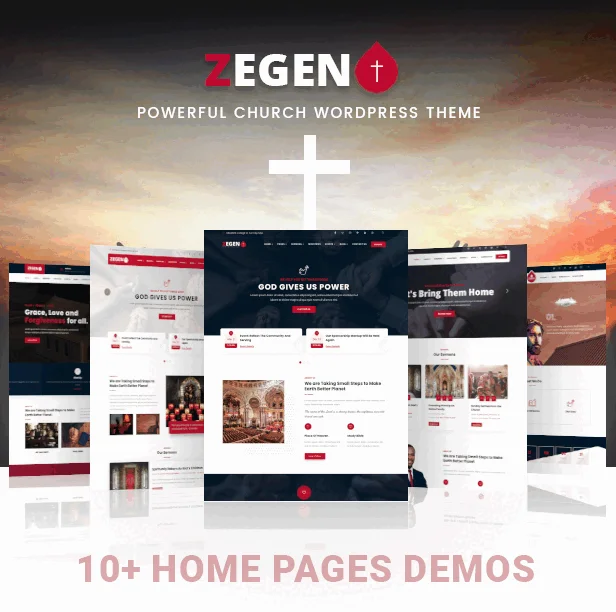 Clean and simple Church WordPress Theme