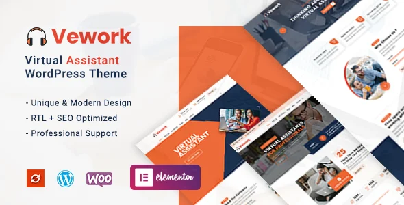 Vework – Virtual Assistant WordPress Theme