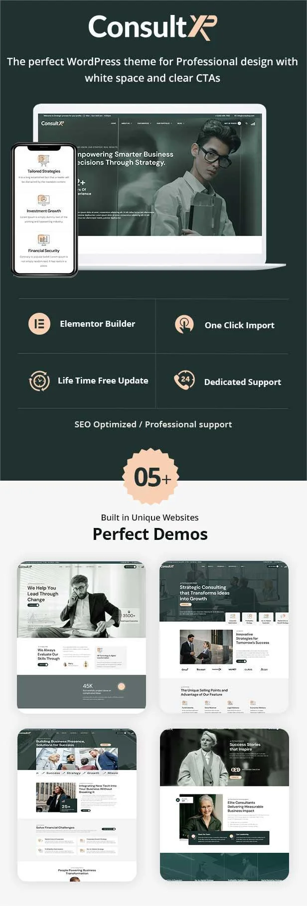 Business Consulting & Strategy WordPress Theme Demos