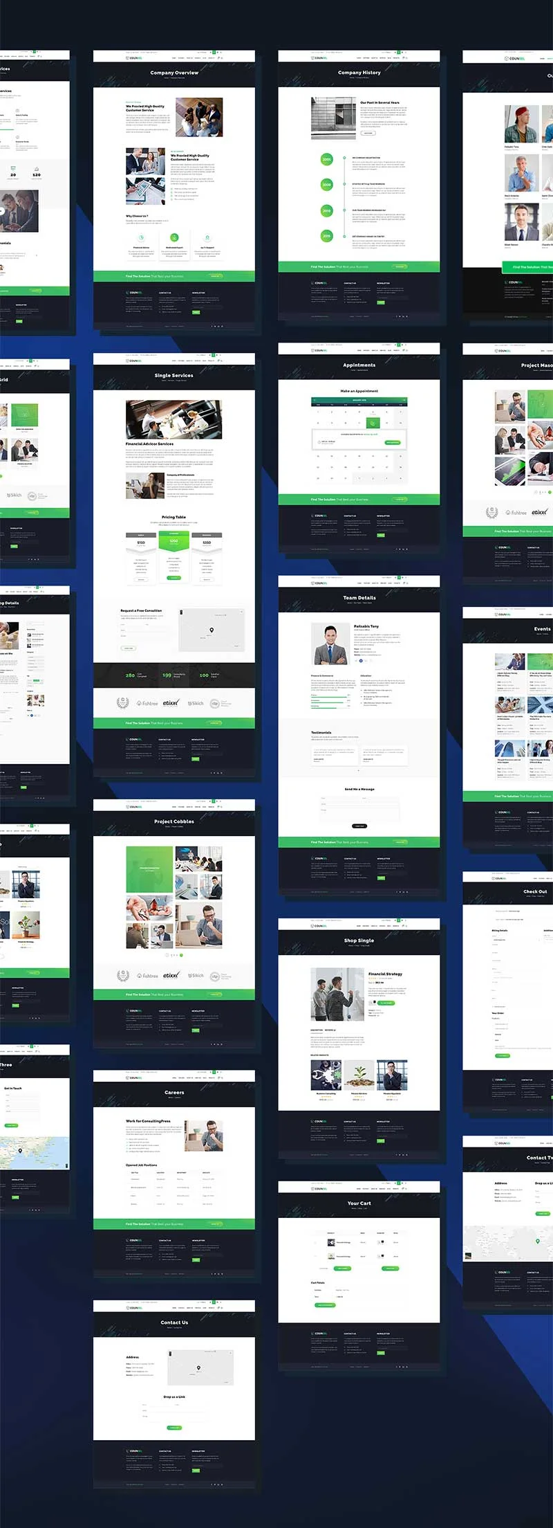 Consultancy WordPress Theme Demos