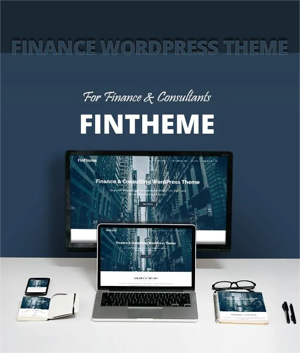 Finance & Consultants WordPress Theme Demo