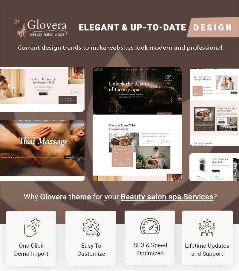 Beauty Spa WordPress Theme Demos